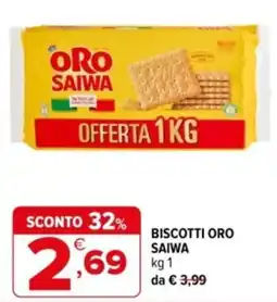 Iperal Biscotti Oro Saiwa offerta
