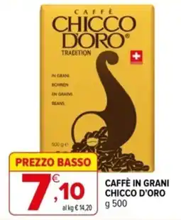 Iperal Caffè in grani Chicco d'Oro offerta