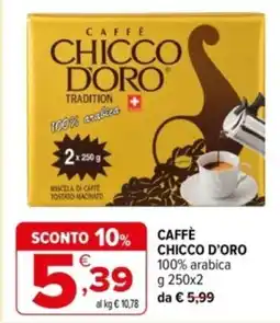 Iperal Caffè Chicco d'Oro offerta