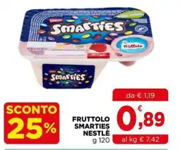 Gran mercato Fruttolo Smarties Nestlé offerta