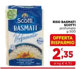 Gran mercato Riso basmati Scotti profumato offerta