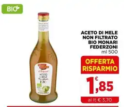 Gran mercato Aceto di mele bio monari federzoni offerta