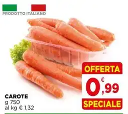 Gran mercato Carote offerta