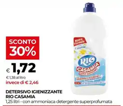 In Coop Detersivo igienizzante Rio Casamia offerta