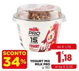 Gran mercato Yogurt Mix Milk Pro offerta