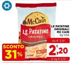 Gran mercato Le patatine originali McCain offerta