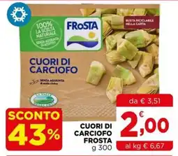Gran mercato Cuori di carciofo Frosta offerta