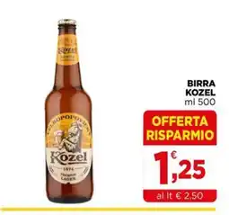 Gran mercato Birra Kozel offerta