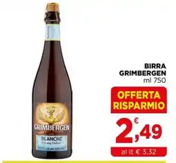 Gran mercato Birra Grimbergen Blanche offerta