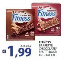 Re Mercato Lucrezia Fitness barrette chocolate offerta