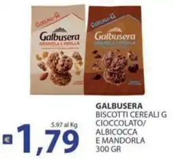 Re Mercato Lucrezia Galbusera biscotti cereali g cioccolato albicocca e mandorla offerta