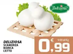 SpesaPiù Supermercati Deliziosa scamorza bianca offerta