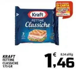 SpesaPiù Supermercati Kraft Fettine Classiche offerta