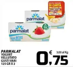SpesaPiù Supermercati Parmalat Yogurt Vellutato offerta