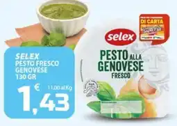 SpesaPiù Supermercati Selex pesto fresco genovese offerta