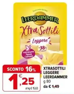 Iperal Xtrasottili leggere Leerdammer offerta