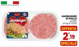 Gran mercato Hamburger Martini offerta