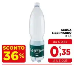 Gran mercato Acqua S.Bernardo offerta