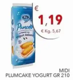 Diper Plumcake yogurt italiano offerta