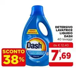 Gran mercato Detersivo lavatrice liquido Dash offerta