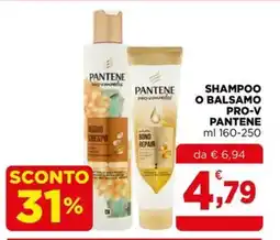 Gran mercato Shampoo o balsamo Pro-V Pantene offerta