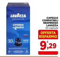 Gran mercato Lavazza crema e gusto offerta