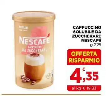 Cappuccino da zuccherare Nescafé