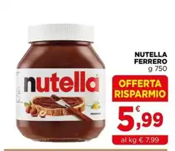 Gran mercato Nutella Ferrero offerta