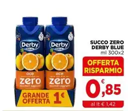 Gran mercato Succo zero Derby Blue offerta