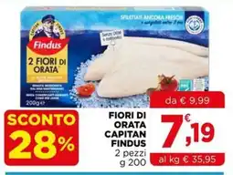 Gran mercato Fiori di orata capitan findus offerta
