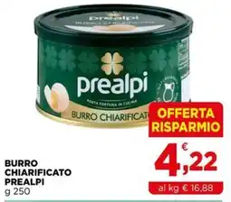 Gran mercato Burro chiarificato prealpi offerta