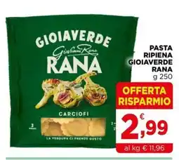 Gran mercato Pasta ripiena Gioia Verde Rana offerta