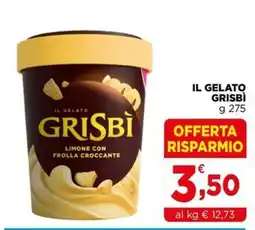 Gran mercato Il gelato Grisbi limone con frolla croccante offerta