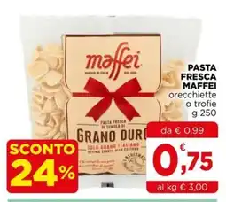 Gran mercato Pasta fresca Maffei orecchiette o trofie offerta