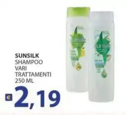 Re Mercato Lucrezia Sunsilk shampoo vari trattamenti offerta
