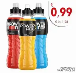 Diper Powerade vari tipi offerta