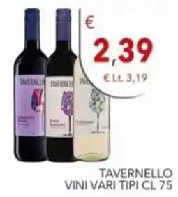 Diper Tavernello vini vari tipi offerta
