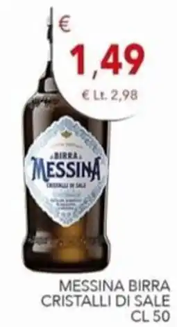 Diper Messina birra cristalli di sale offerta