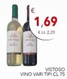 Diper Vistoso vino vari tipi offerta