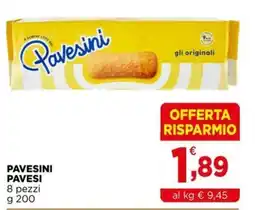 Gran mercato Pavesini offerta