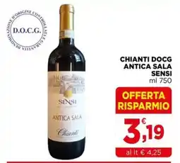 Gran mercato Chianti DOCG Antica Sala Sensi offerta