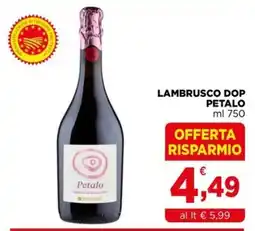 Gran mercato Lambrusco Dop Petalo offerta