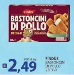 Re Mercato Lucrezia Findus bastoncini di pollo offerta