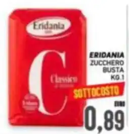 Supermercato Papale Eridania zucchero offerta