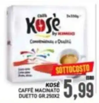 Caffè macinato Duetto
