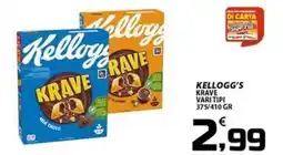 SpesaPiù Supermercati Kellogg's Krave offerta