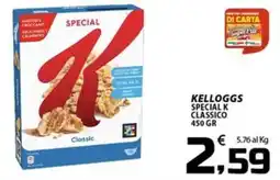 SpesaPiù Supermercati Kelloggs Special K Classico offerta