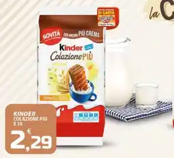 SpesaPiù Supermercati Kinder Colazione Più offerta
