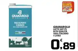 SpesaPiù Supermercati Granarolo latte UHT PS offerta