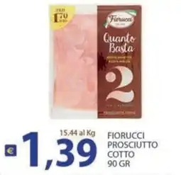 Re Mercato Lucrezia Fiorucci Prosciutto Cotto offerta